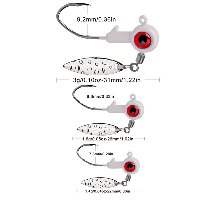 JGX52 - Prowess Jig Head (5 PC)