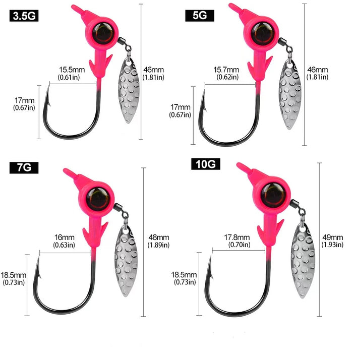 JGX5 - ZenithGrip Jig Head (10 PC)