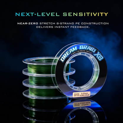 DREAM BRAID 8X FISHING LINE