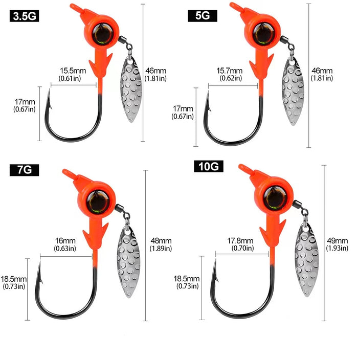 JGX5 - ZenithGrip Jig Head (10 PC)