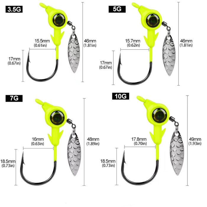 JGX5 - ZenithGrip Jig Head (10 PC)