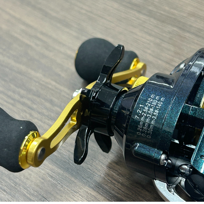 CM SERIES【ANTI-BACKLASH, COLOR SHIFT BAITCASTER