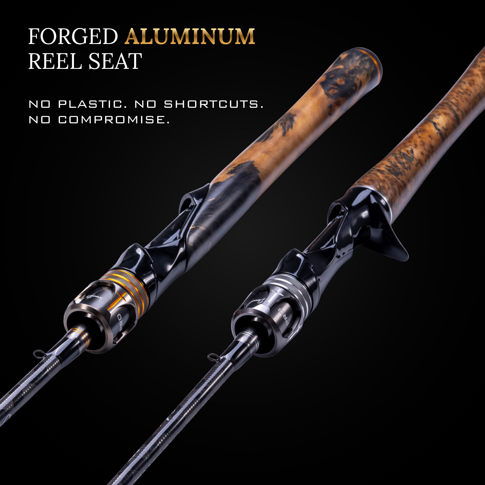 ATHENA 2-PIECE FINESSE SPINNING ROD (TWO TIPS INCLUDED)