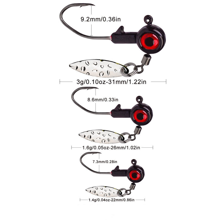 JGX52 - Prowess Jig Head (5 PC)