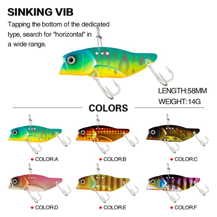 TSV18 - Solace Sinking Metal Blade Bait