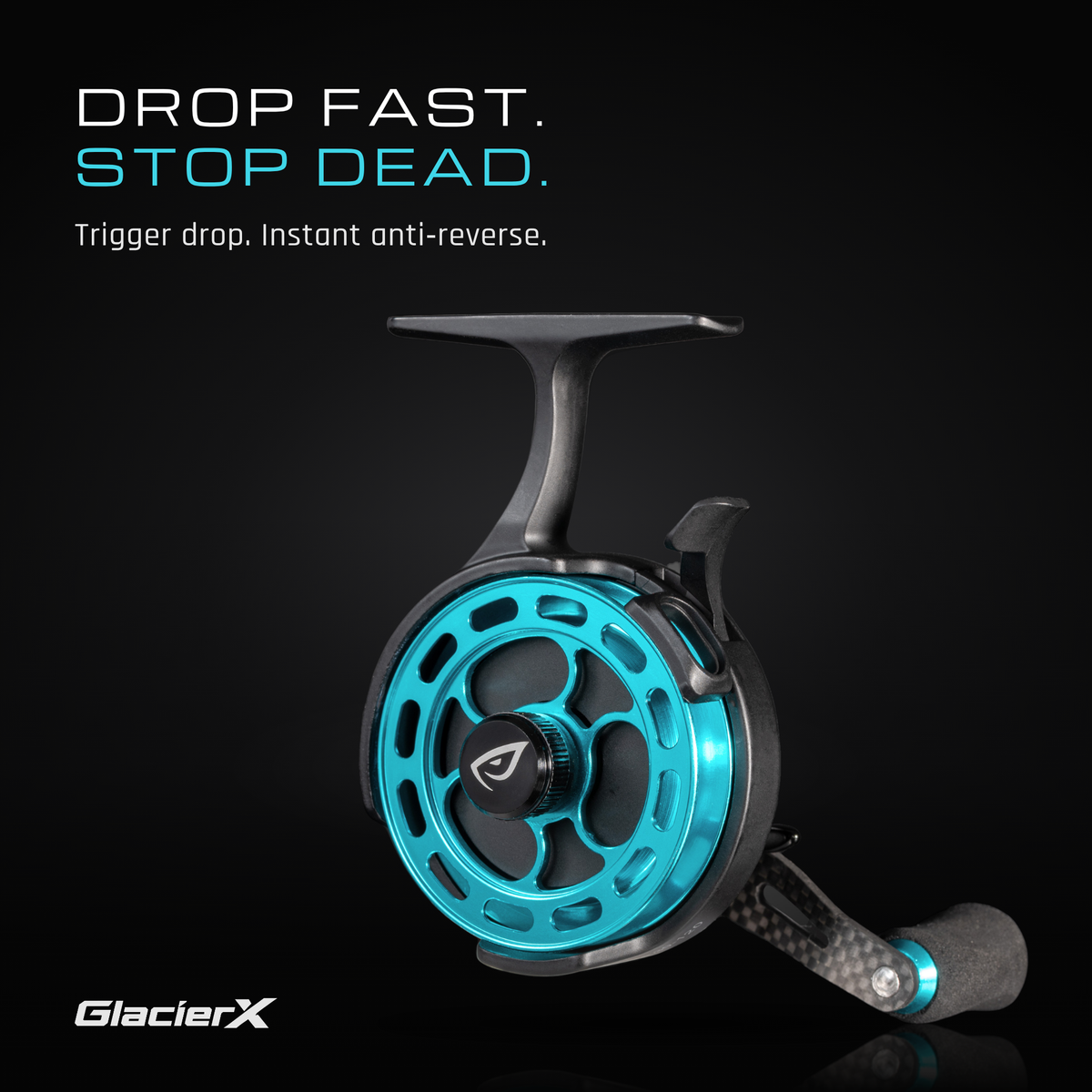 GLACIERX ICE FISHING REEL