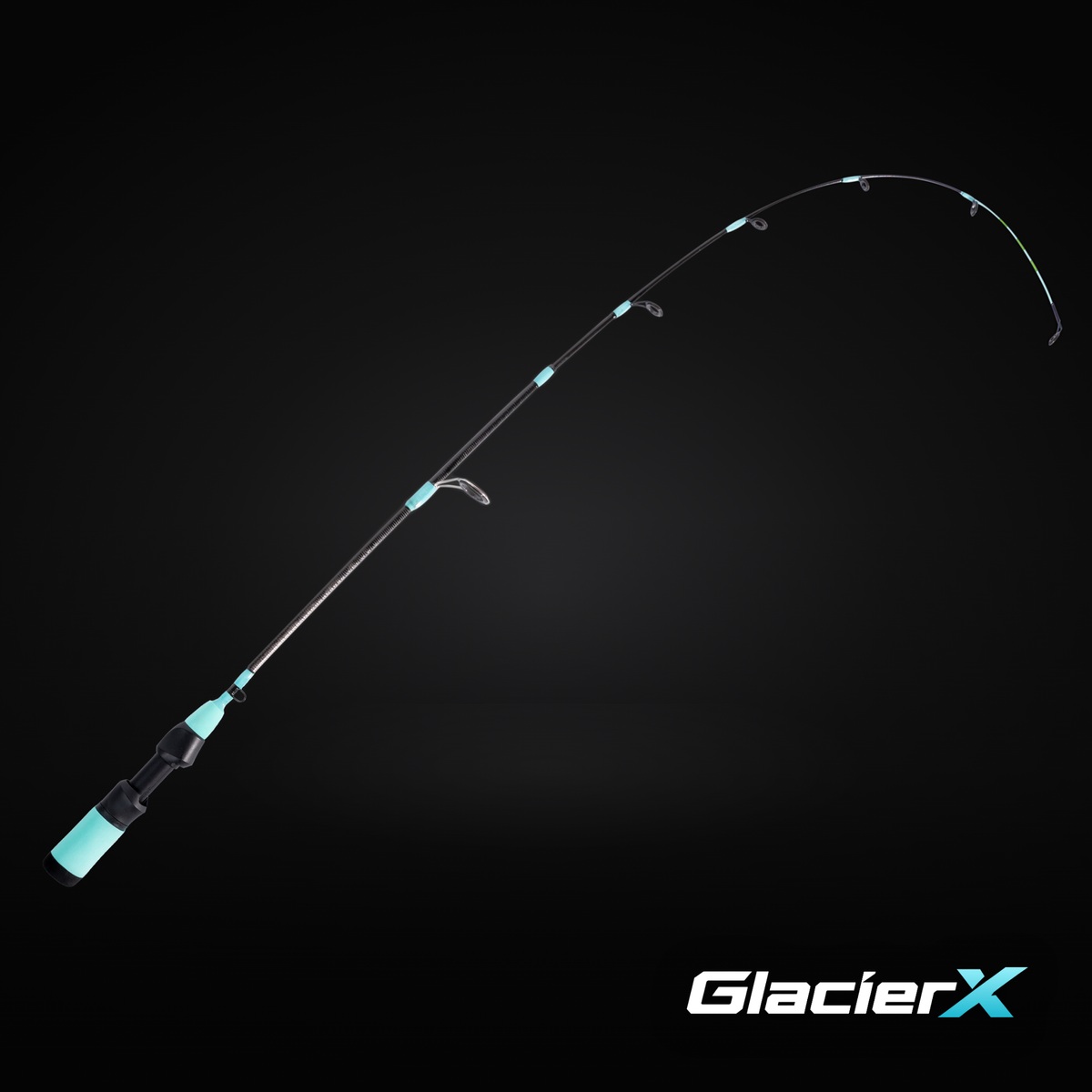 GLACIERX ICE FISHING ROD (3 TIPS INCLUDED)