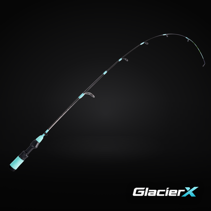 GLACIERX ICE FISHING ROD (3 TIPS INCLUDED)