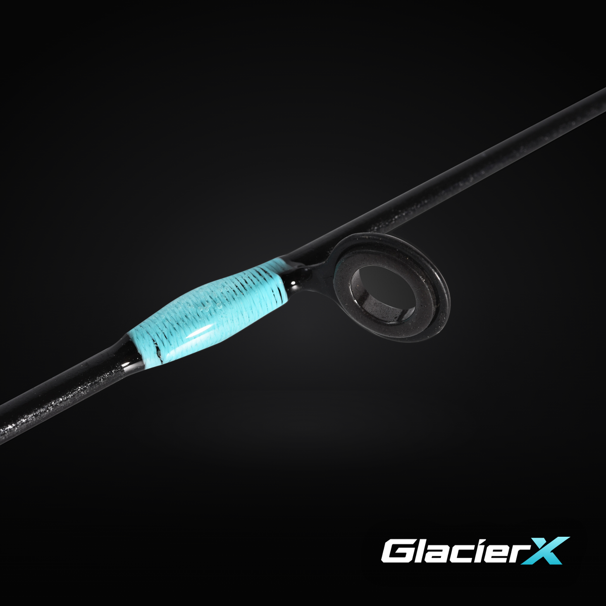 GLACIERX ICE FISHING ROD (3 TIPS INCLUDED)