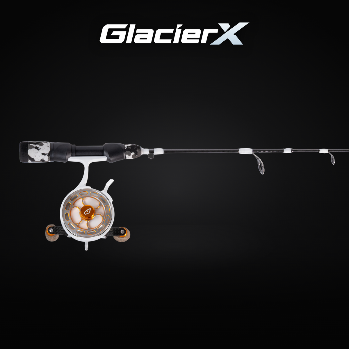 GLACIERX ICE FISHING COMBO (ROD + REEL)