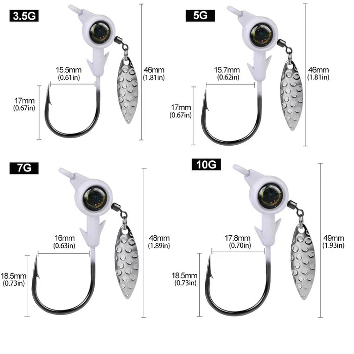 JGX5 - ZenithGrip Jig Head (10 PC)