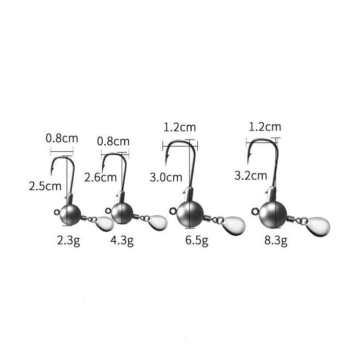 JGX1 - SwiftHook Lead Jig Head (5 PC)