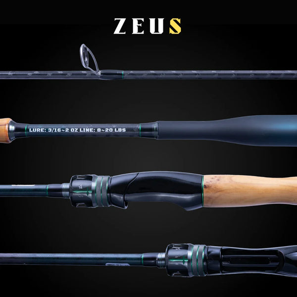 ZEUS 2 Piece Spinning Rod